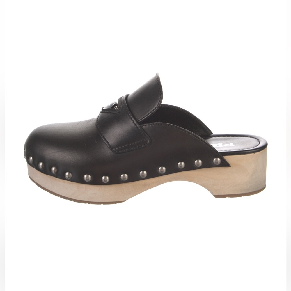 Prada Leather Mules